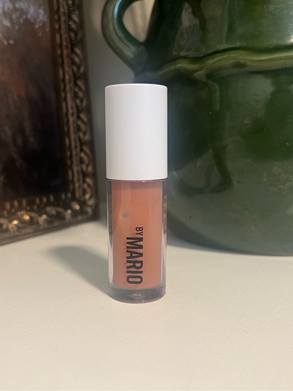 Makeup by Mario supershine lip gloss in shade bare. #154.